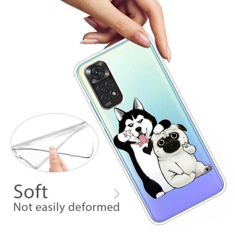 Cover Xiaomi Redmi Note 11 / 11S Sjove Hunde