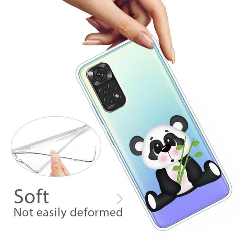 Cover Xiaomi Redmi Note 11 / 11S Sømløs Sad Panda