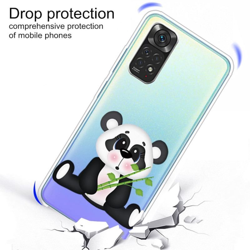 Cover Xiaomi Redmi Note 11 / 11S Sømløs Sad Panda