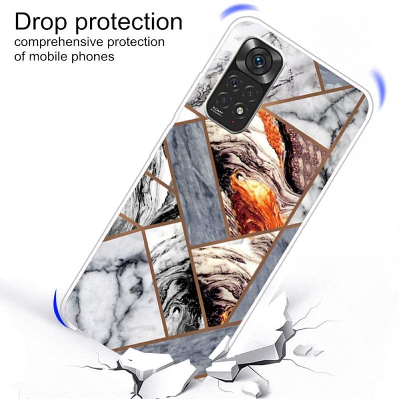 Cover Xiaomi Redmi Note 11 / 11S Stilfuld Marmor