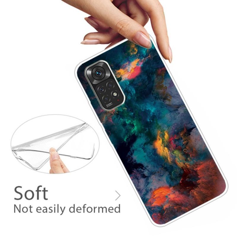 Cover Xiaomi Redmi Note 11 Pro / 11 Pro 5G Farverige Skyer