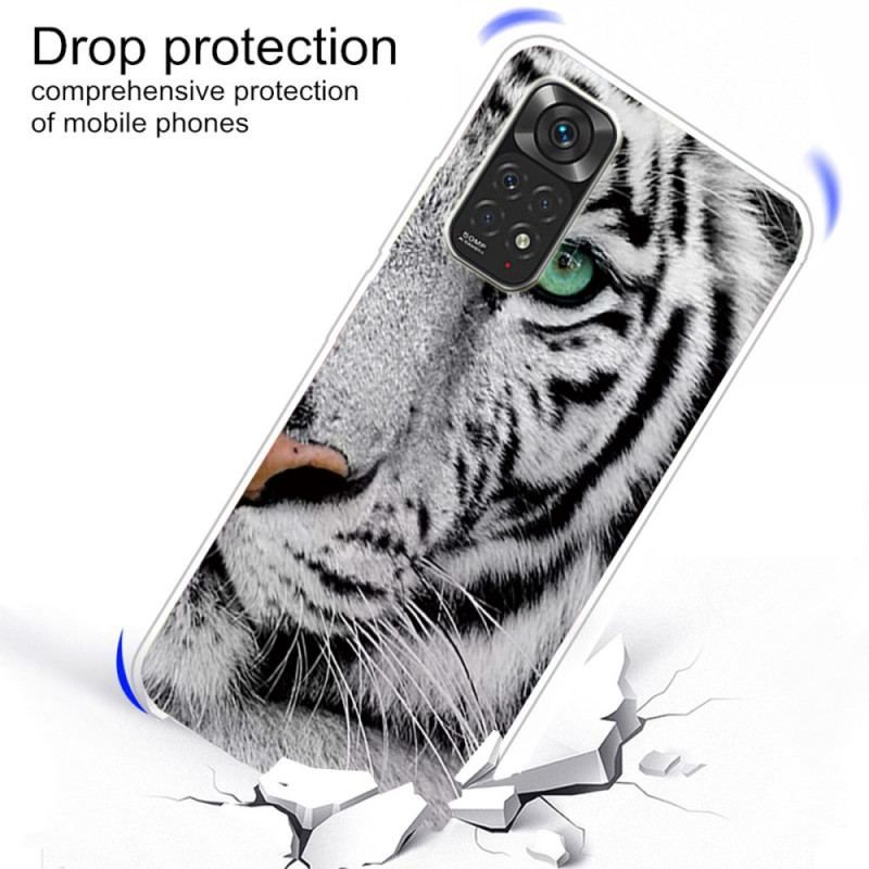 Cover Xiaomi Redmi Note 11 Pro / 11 Pro 5G Fleksibel Tiger