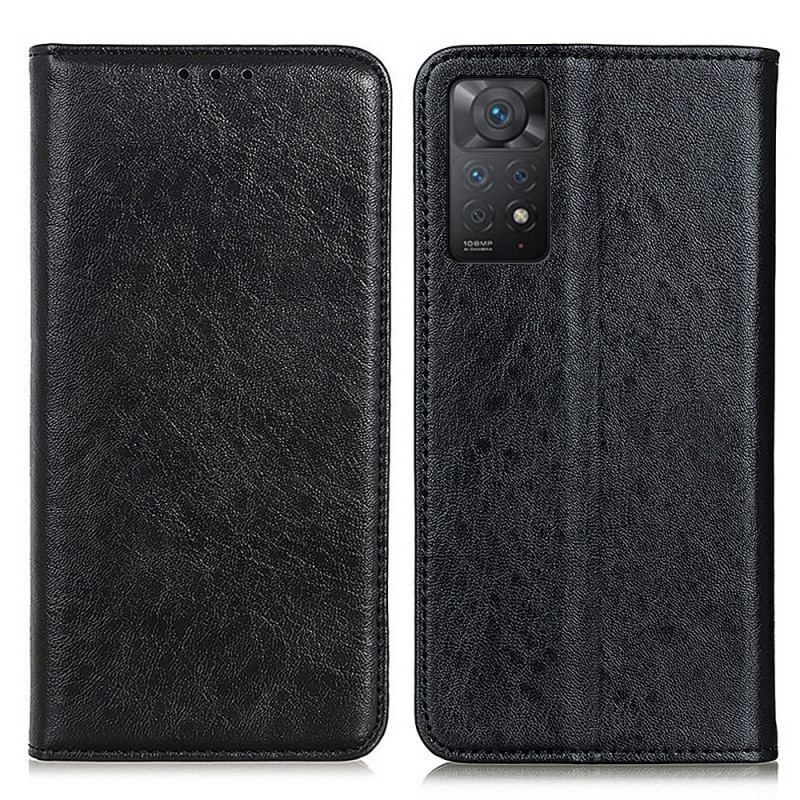 Cover Xiaomi Redmi Note 11 Pro / 11 Pro 5G Flip Cover Læder Tekstur