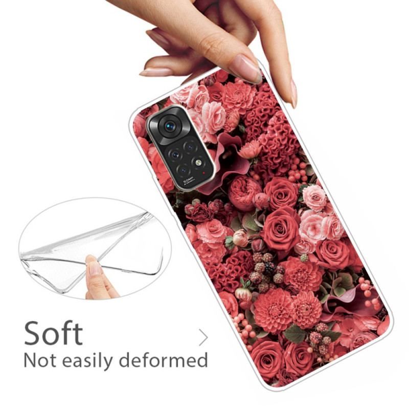 Cover Xiaomi Redmi Note 11 Pro / 11 Pro 5G Intense Blomster