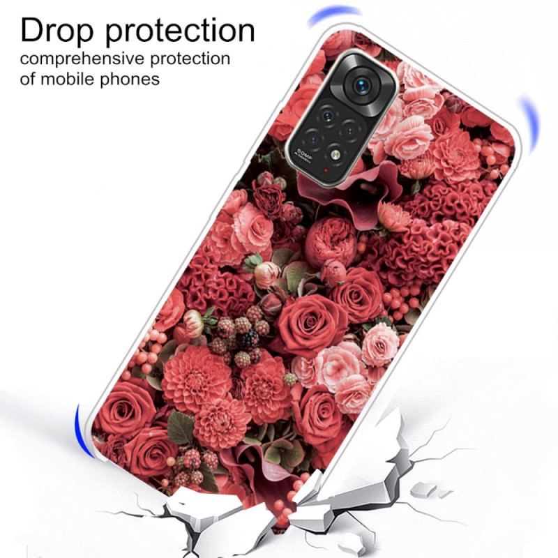 Cover Xiaomi Redmi Note 11 Pro / 11 Pro 5G Intense Blomster