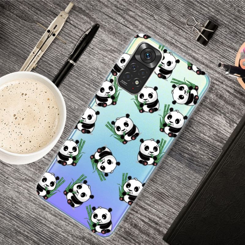 Cover Xiaomi Redmi Note 11 Pro / 11 Pro 5G Små Pandaer