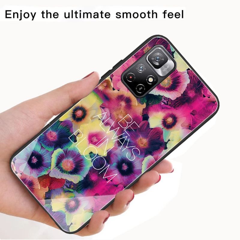 Cover Xiaomi Redmi Note 11 Pro Plus 5G Be Always In Bloom Hærdet Glas