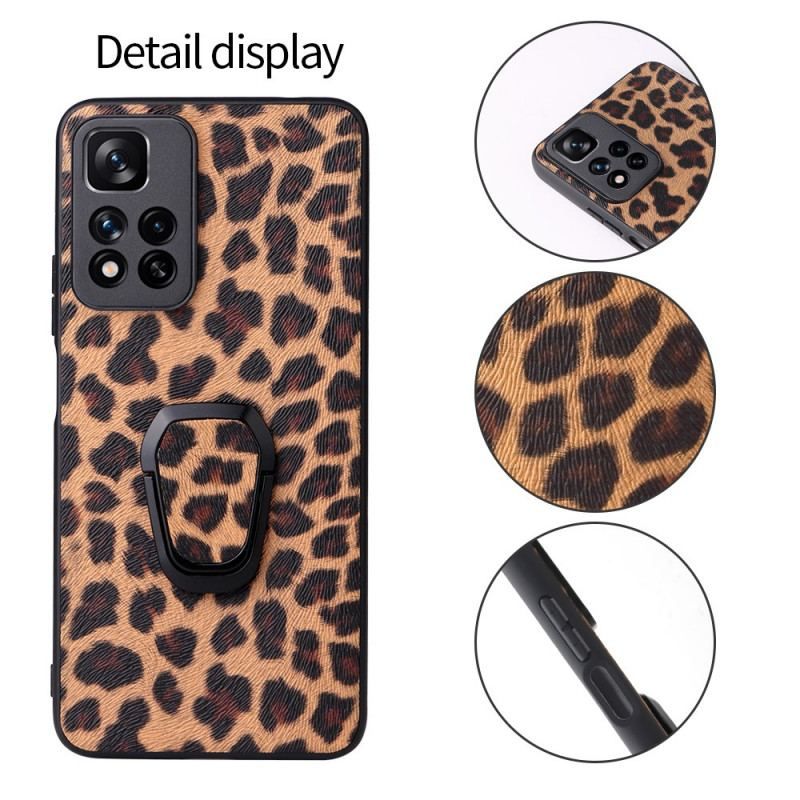 Cover Xiaomi Redmi Note 11 Pro Plus 5G Carbon Fiber Ring-support