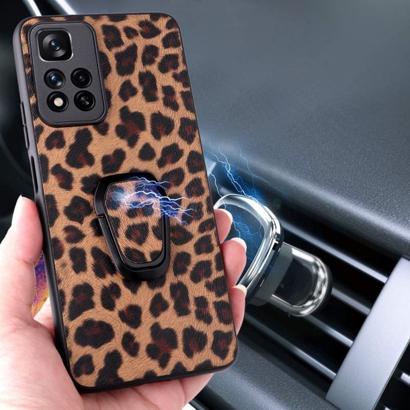 Cover Xiaomi Redmi Note 11 Pro Plus 5G Carbon Fiber Ring-support