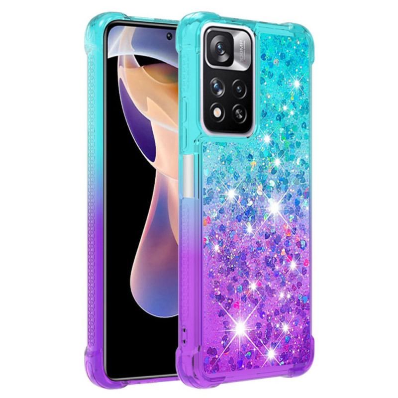 Cover Xiaomi Redmi Note 11 Pro Plus 5G Farve Pailletter