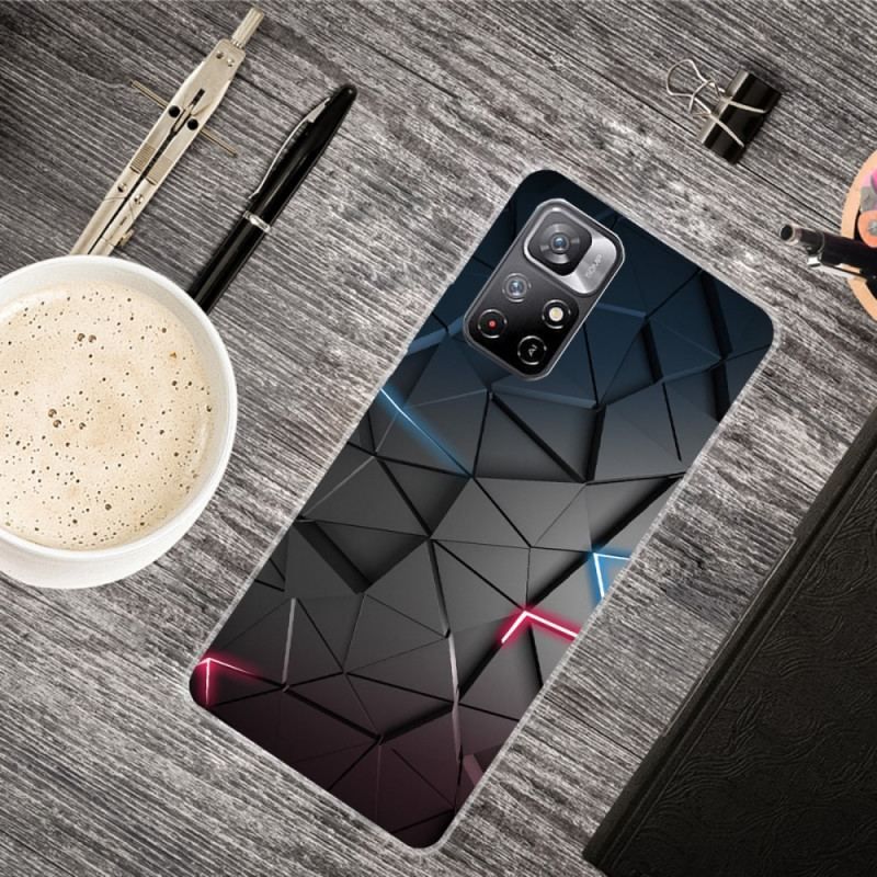 Cover Xiaomi Redmi Note 11 Pro Plus 5G Fleksibel Geometri