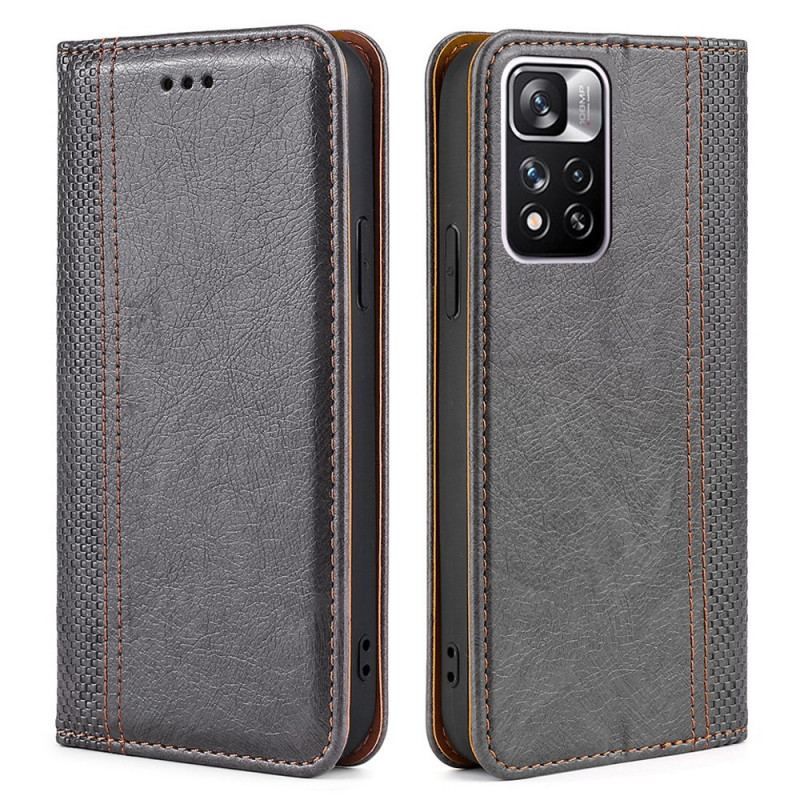 Cover Xiaomi Redmi Note 11 Pro Plus 5G Flip Cover Vintage-stil