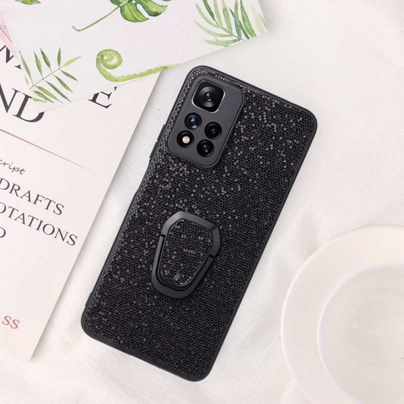 Cover Xiaomi Redmi Note 11 Pro Plus 5G Glitter Ring-bracket