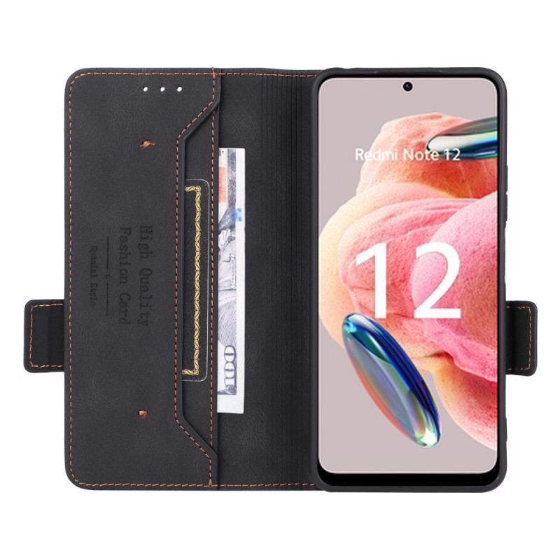 Cover Xiaomi Redmi Note 12 4G Flip Cover Vintage Klassisk