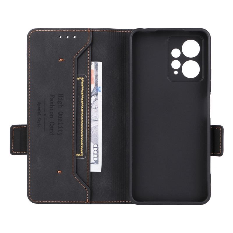 Cover Xiaomi Redmi Note 12 4G Flip Cover Vintage Klassisk