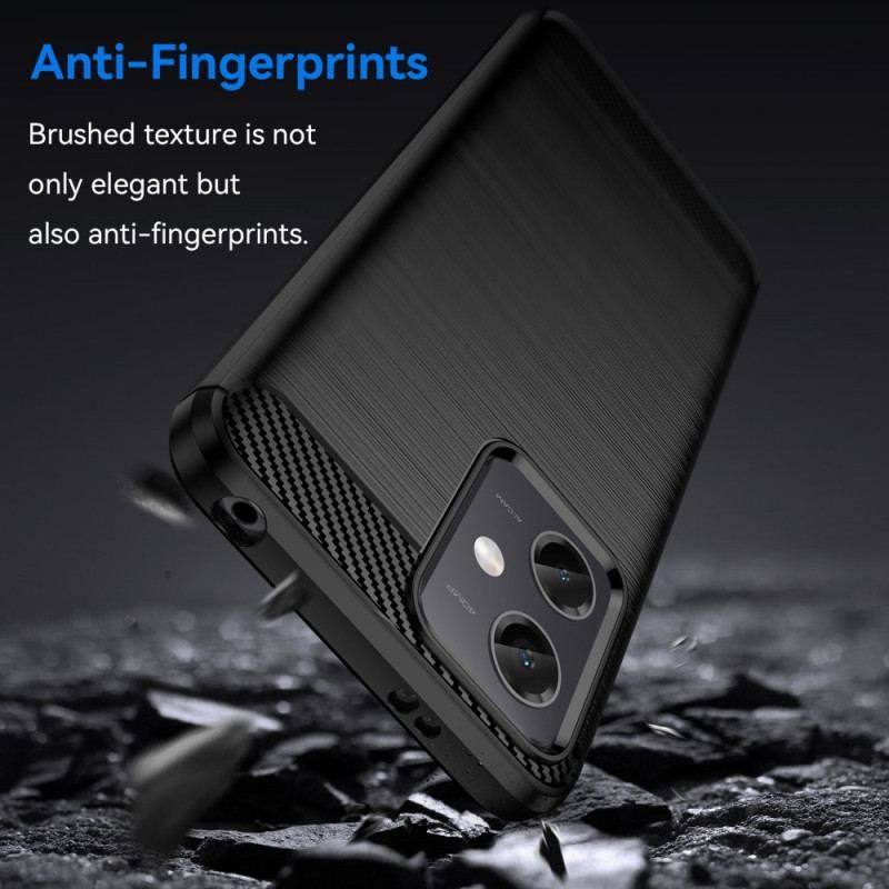 Cover Xiaomi Redmi Note 12 5G Børstet Kulfiber