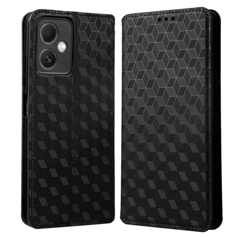 Cover Xiaomi Redmi Note 12 5G Flip Cover 3d Mønster