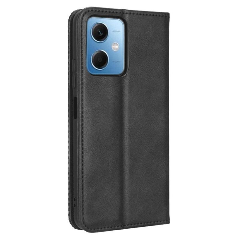 Cover Xiaomi Redmi Note 12 5G Flip Cover Stiliseret