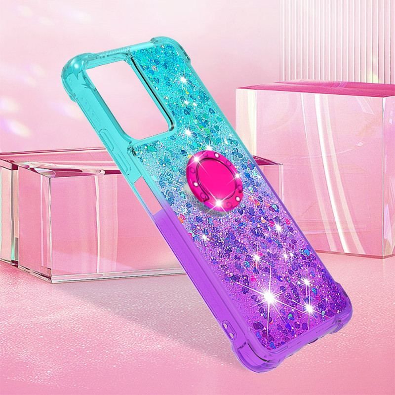 Cover Xiaomi Redmi Note 12 5G Glitter Ring-bracket