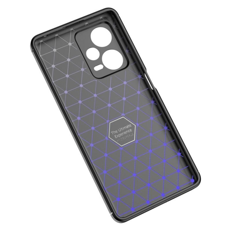 Cover Xiaomi Redmi Note 12 Pro Plus Dobbelt Linje Litchi Læder Effekt