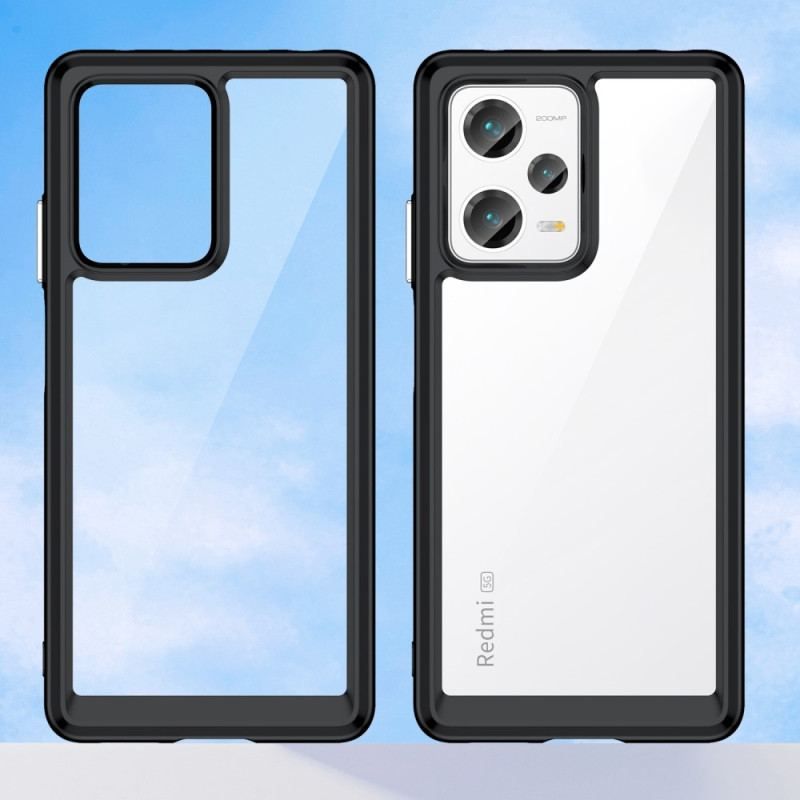 Cover Xiaomi Redmi Note 12 Pro Plus Gennemsigtig Farve