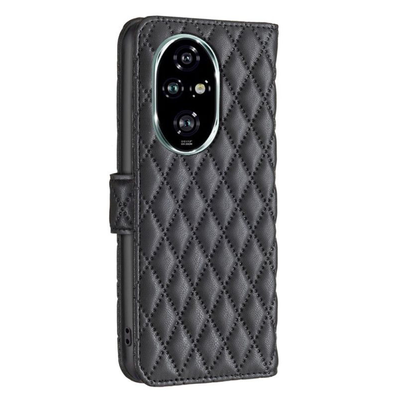 Flip Cover Honor 200 Pro Quiltet Binfen Farve