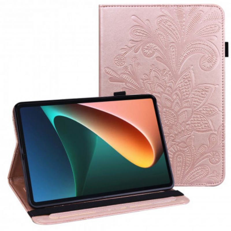 Case Xiaomi Pad 5 Telefon Etui Blomsterdesign