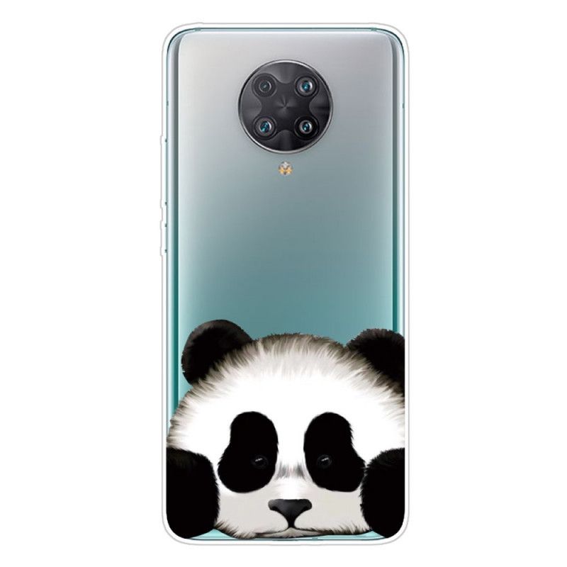 Cover for Xiaomi Poco F2 Pro Gennemsigtig Panda