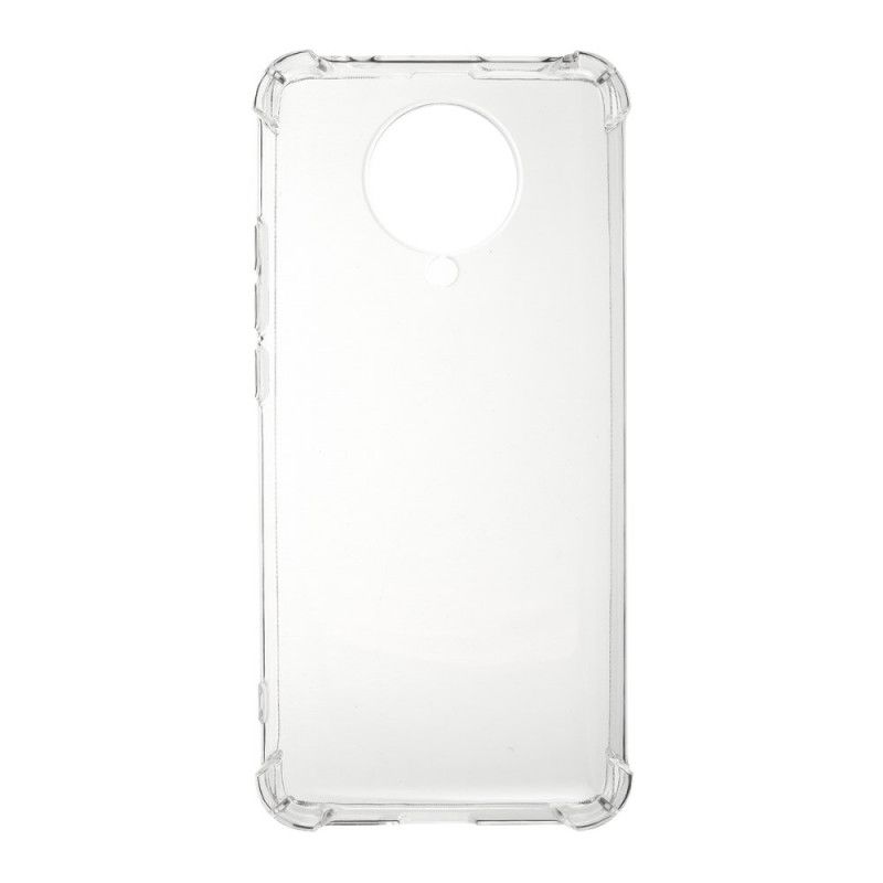 Cover for Xiaomi Poco F2 Pro Gennemsigtige Forstærkede Hjørner