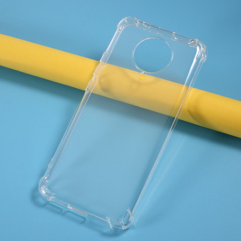 Cover for Xiaomi Poco F2 Pro Gennemsigtige Forstærkede Hjørner