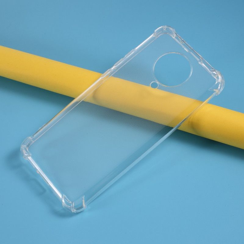 Cover for Xiaomi Poco F2 Pro Gennemsigtige Forstærkede Hjørner