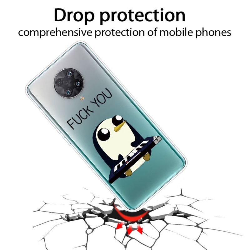 Cover for Xiaomi Poco F2 Pro Pingvin Knepper Dig