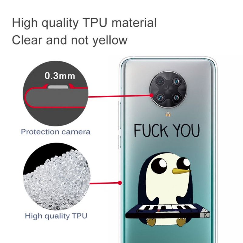 Cover for Xiaomi Poco F2 Pro Pingvin Knepper Dig