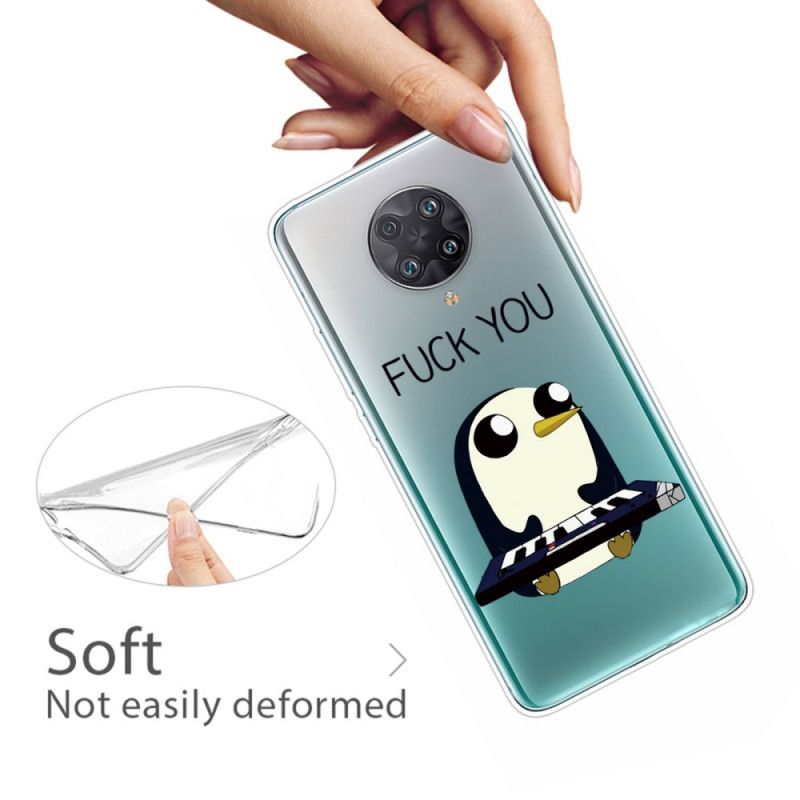 Cover for Xiaomi Poco F2 Pro Pingvin Knepper Dig