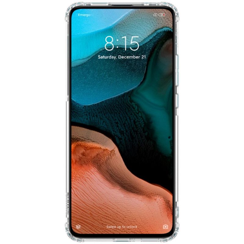 Cover Xiaomi Poco F2 Pro Gennemsigtig Forstærket Gennemsigtig Nillkin