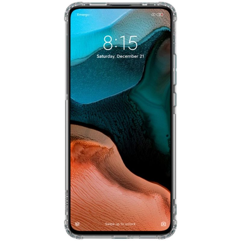 Cover Xiaomi Poco F2 Pro Gennemsigtig Forstærket Gennemsigtig Nillkin