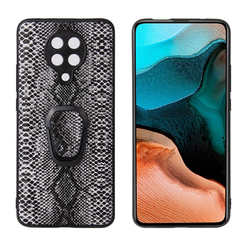 Cover Xiaomi Poco F2 Pro Ring-Backing Slangeskind Effekt