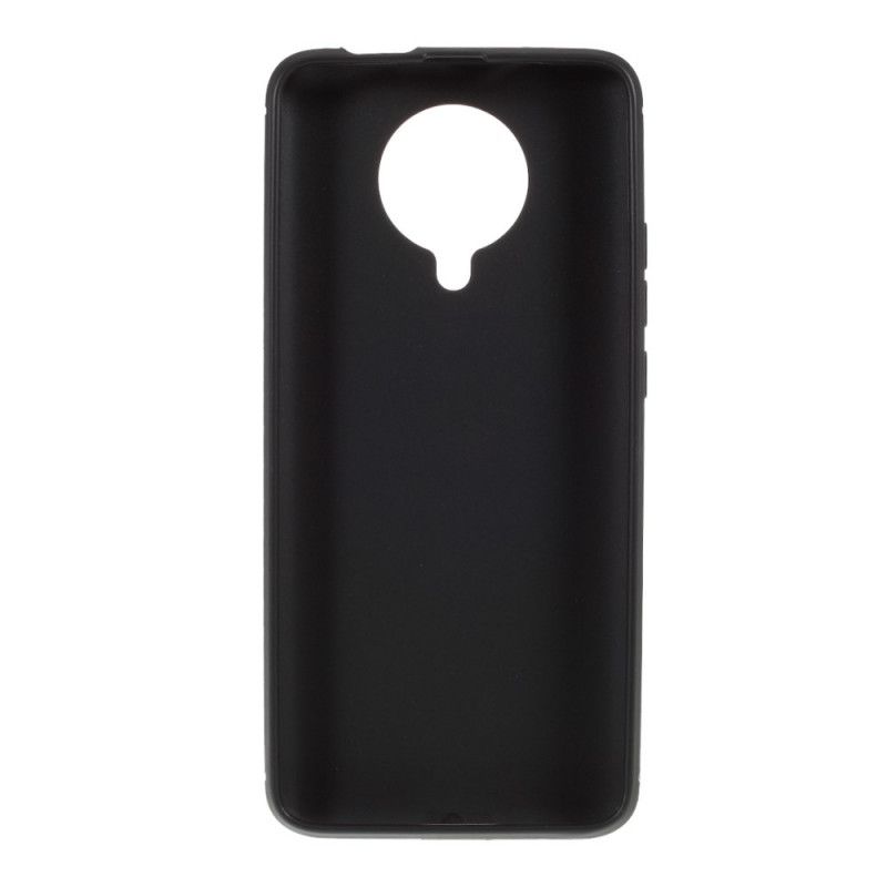 Cover Xiaomi Poco F2 Pro Sort Enkelt Fleksibelt Kulfiber Beskyttelse