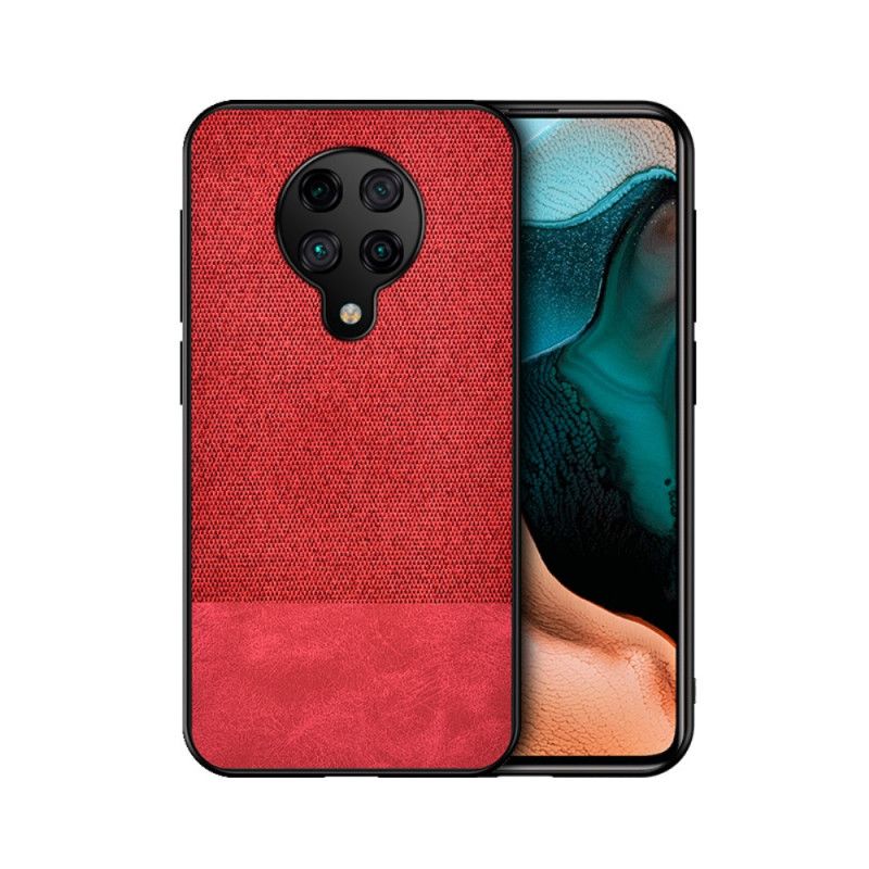 Cover Xiaomi Poco F2 Pro Sort Kunststof Læder Bidestruktur