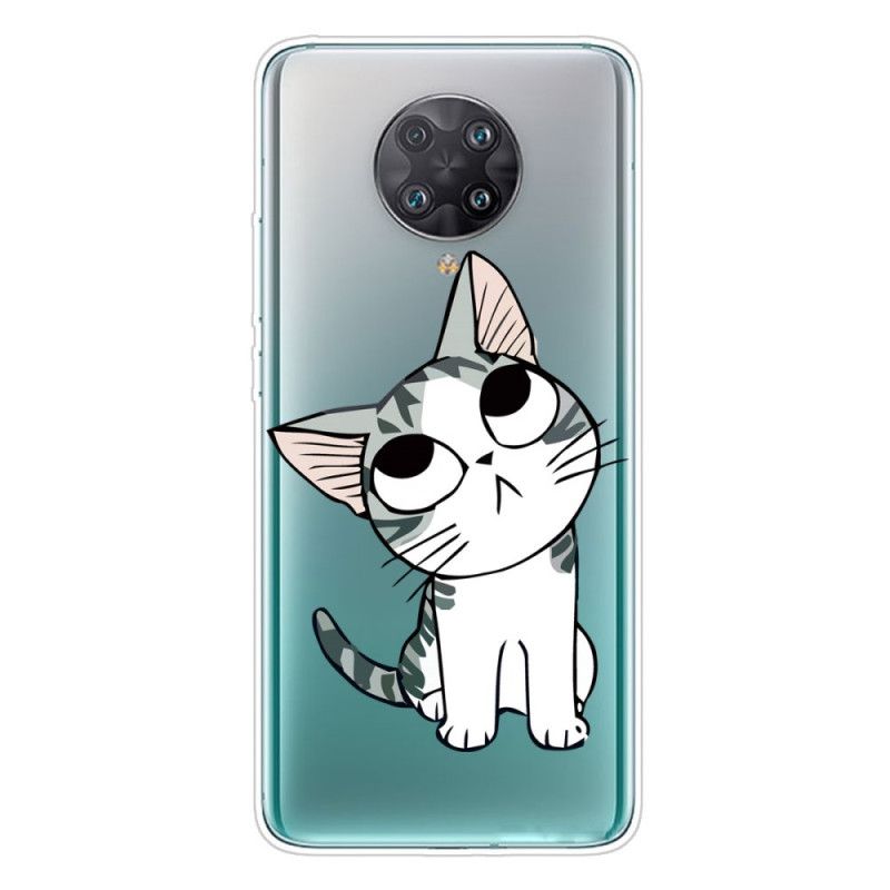 Cover Xiaomi Poco F2 Pro Sort Pas På Kattene