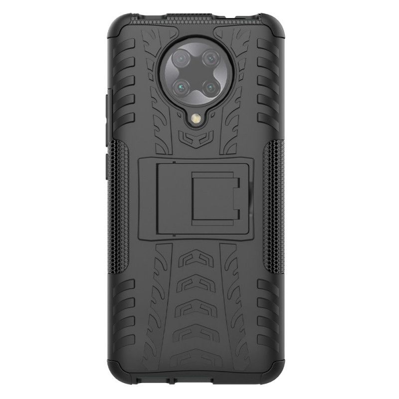 Cover Xiaomi Poco F2 Pro Sort Præmiebestandig Original