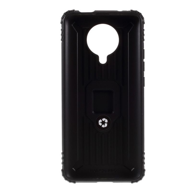 Cover Xiaomi Poco F2 Pro Sort Ring Og Kulfiber