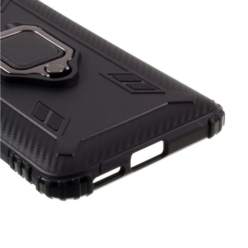 Cover Xiaomi Poco F2 Pro Sort Ring Og Kulfiber