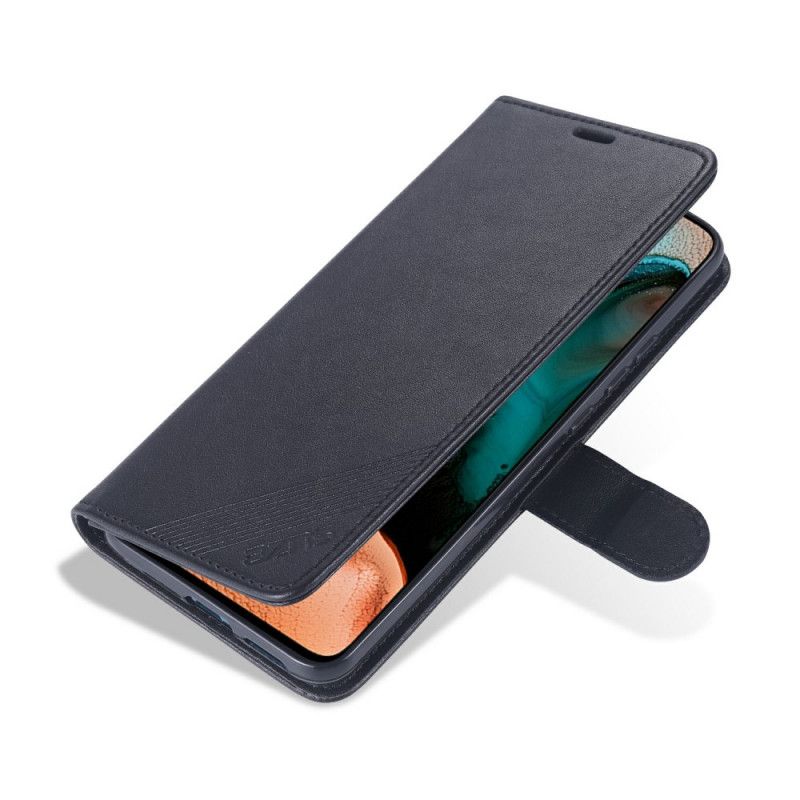 Flip Cover Læder for Xiaomi Poco F2 Pro Sort Azns Imiteret Læder