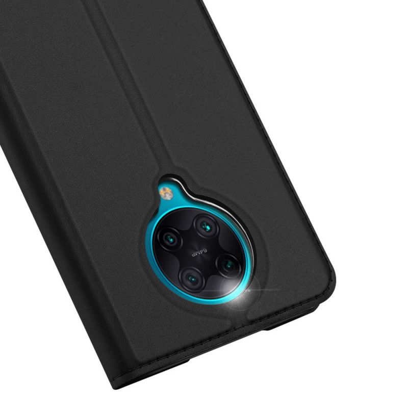 Læder Cover for Xiaomi Poco F2 Pro Sort Pro Dux Ducis Hud