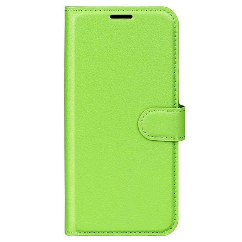 Flip Cover Samsung Galaxy M33 5G Lychee Læder Stil