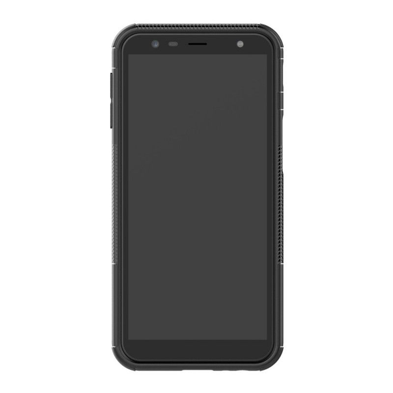 Cover for Samsung Galaxy J6 Plus Sort Ultra Modstand