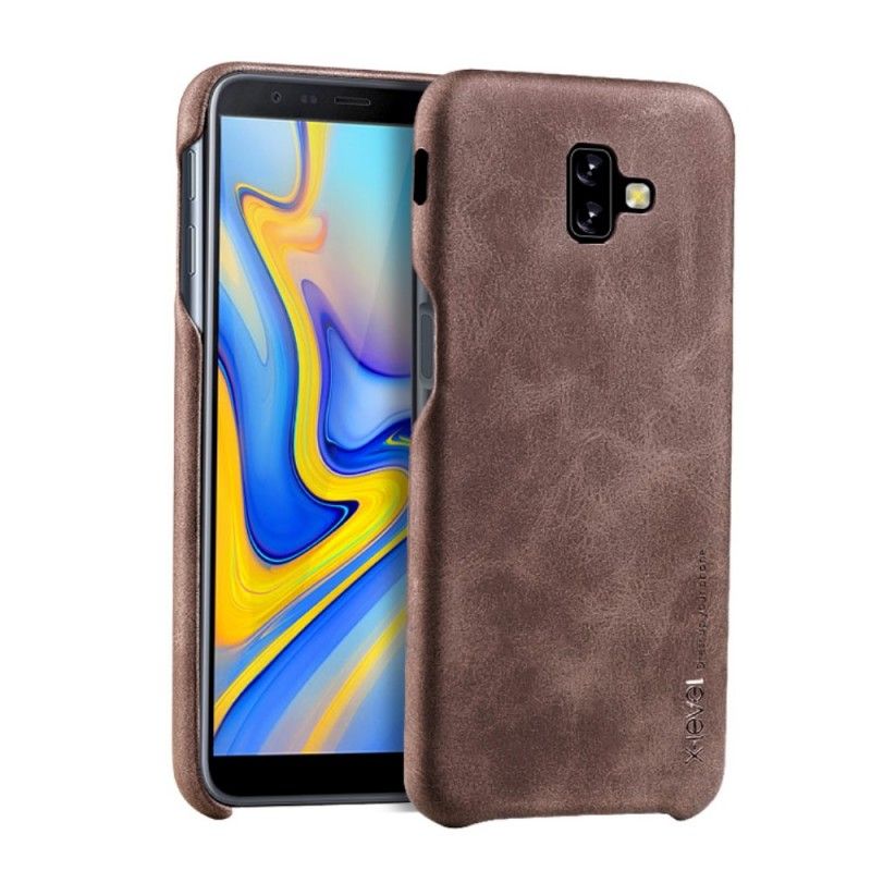 Cover Samsung Galaxy J6 Plus Brun Premium-Serie Original