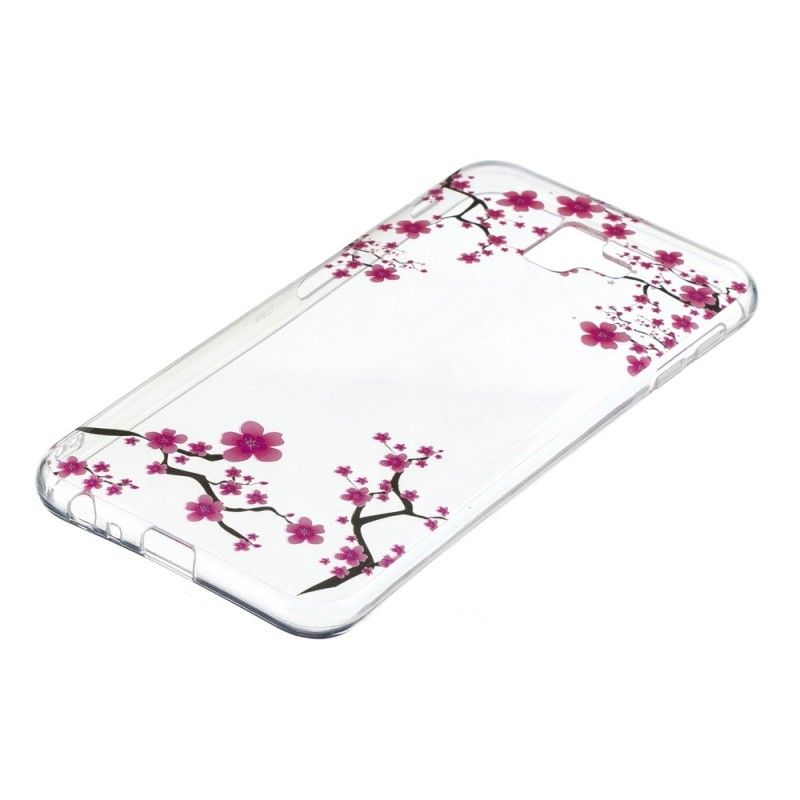 Cover Samsung Galaxy J6 Plus Gennemsigtigt Blomstrende Træ