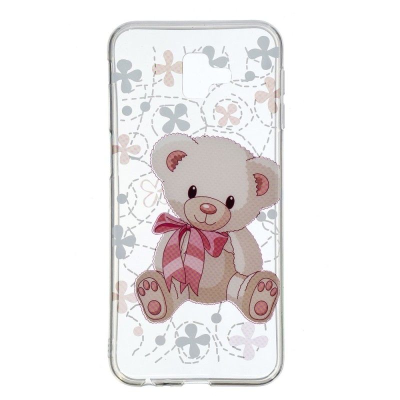 Cover Samsung Galaxy J6 Plus Mobilcover Sød Bamse